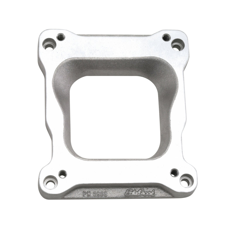 Edelbrock Competition Carb Adapter for Quadrajet to Square Bore Single-Plane 2693 Photo - Primary