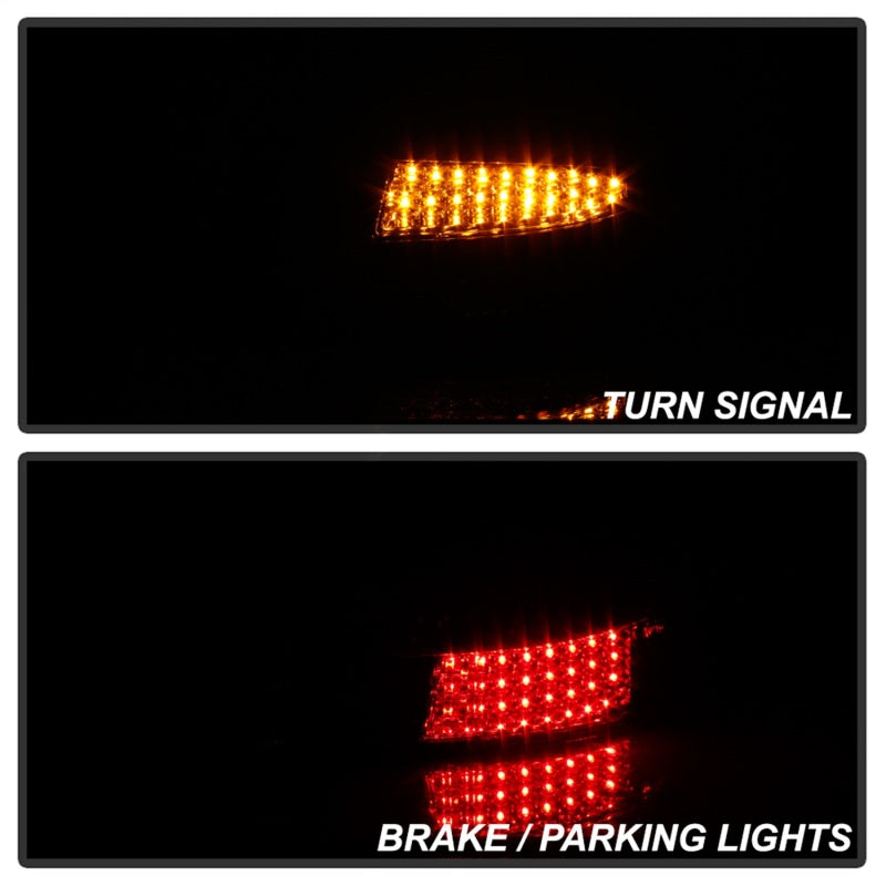 SPYDER Xtune Porsche 911 996 ( Non 4S. Turbo. GT3 ) 99-04 LED Tail Lights Red Clear ALT-ON-P99699-LED-RC 5013132 5013132 Photo - Unmounted