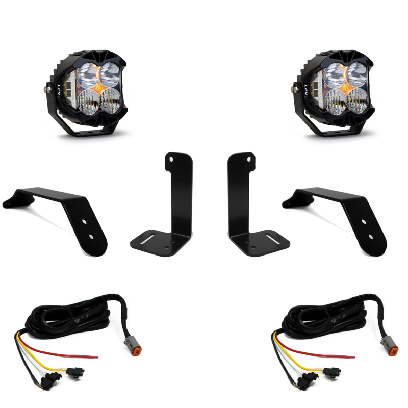 Baja Designs 2018+ Jeep JL/JT Dual LP4 Auxiliary Light Kit w/Upfitter 447658UP 447658UP User 1