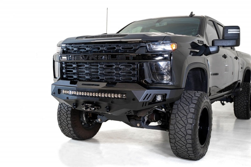 Addictive Desert Designs 2020 Chevy Silverado 2500/3500 Stealth Fighter Front Bumper F271202890103 F271202890103 Photo - Mounted