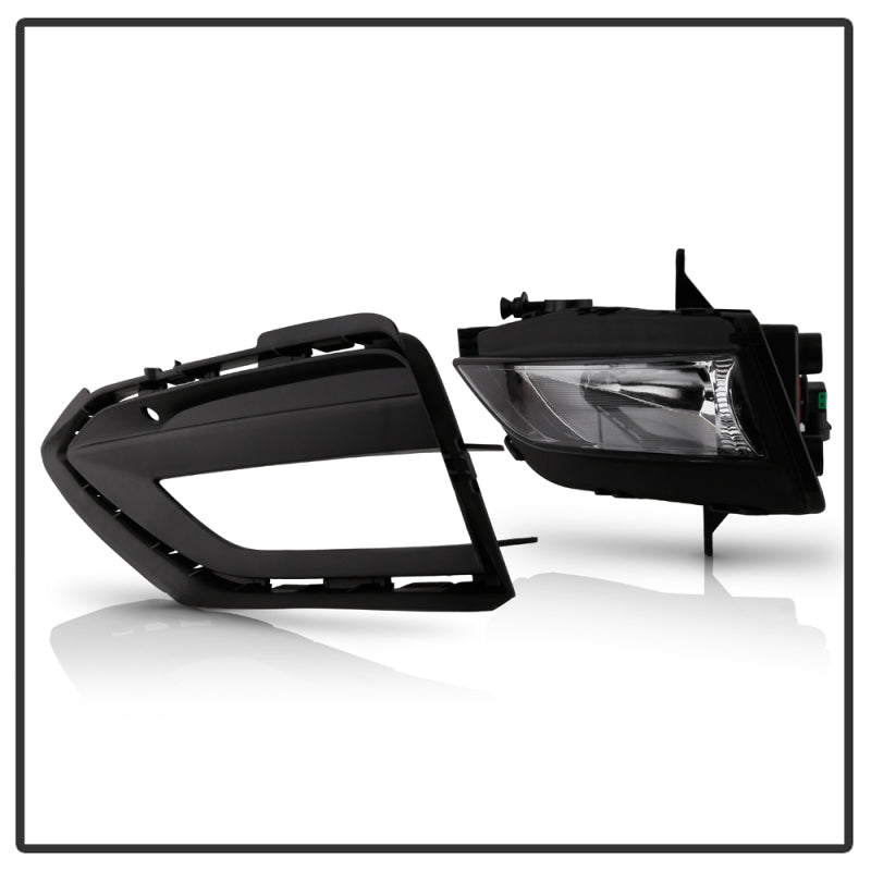 Spyder VW Golf 18-20 OEM Style Fog Lights w/Universal Switch - Clear (FL-VG2018-C) 5087157 5087157 User 4