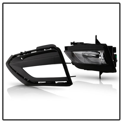 Spyder VW Golf 18-20 OEM Style Fog Lights w/Universal Switch - Clear (FL-VG2018-C) 5087157 5087157 User 4