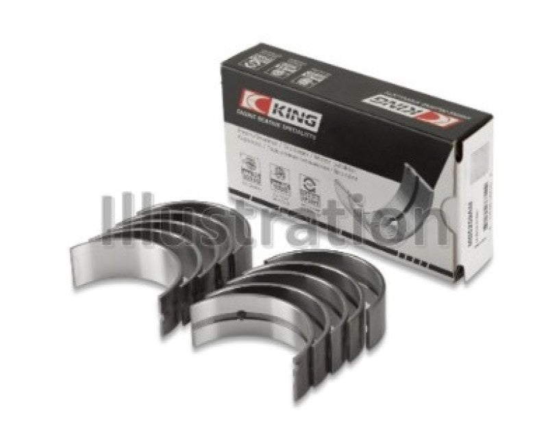 King Engine Bearings King Mitsuishi 4G93 SOHC (Size 1.0) Main Bearing Set MB5176AM1.0