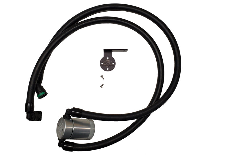 J&L 2021-2023 Ford F-150 3.5L Passenger Side Oil Separator 3.0 - Clear Anodized 3028P-C 3028P-C Photo - Primary