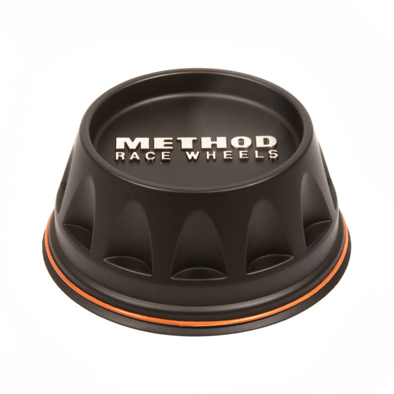 Method Wheels Method Cap S128 - 85mm - Black - Push Thru CP-S128T085