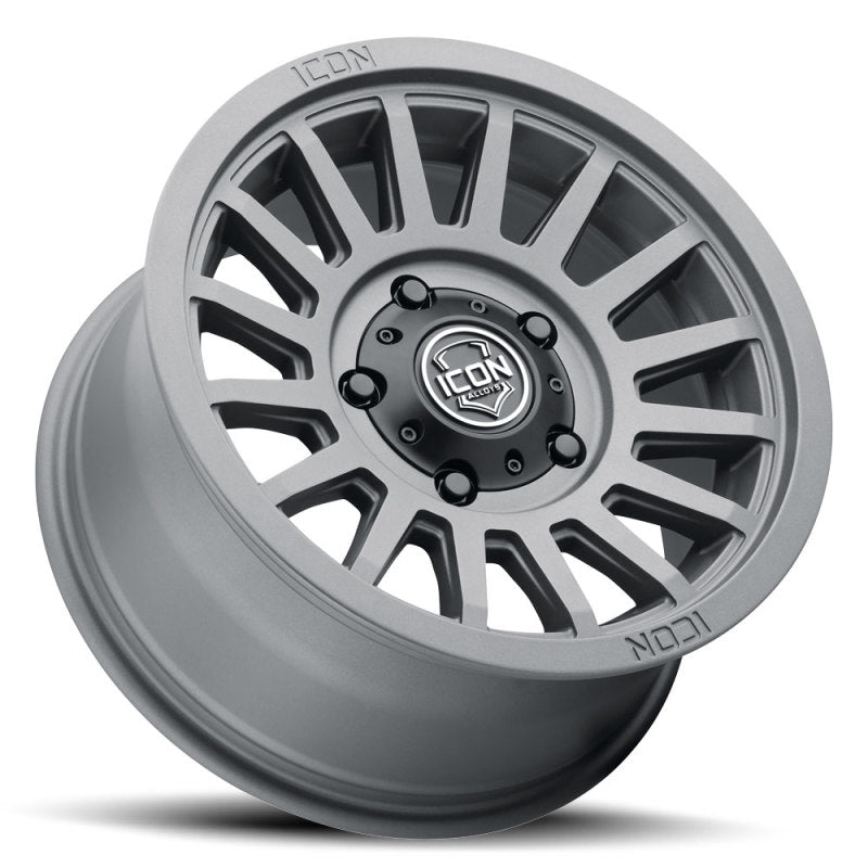 ICON Recon SLX 17x8.5 5x4.5 0mm Offset 4.75in BS 71.5mm Bore Charcoal Wheel 3617856547CH 3617856547CH Photo - Unmounted