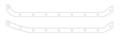 Cometic Oil Pan Gasket Pair Material: AFM Thickness: .060in C5553-060 Photo - Primary