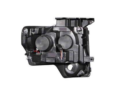 Anzo 2009-2014 Ford F-150 Projector Headlights w/ U-Bar Black 111263 Photo - Unmounted