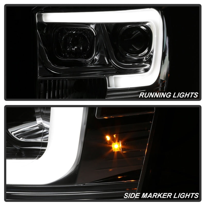 Spyder Dodge Ram 1500 06-08 V2 Projector Headlights - Light Bar DRL - Chrome (PRO-YD-DR06V2-LB-C) 5085290 5085290 Photo - Unmounted