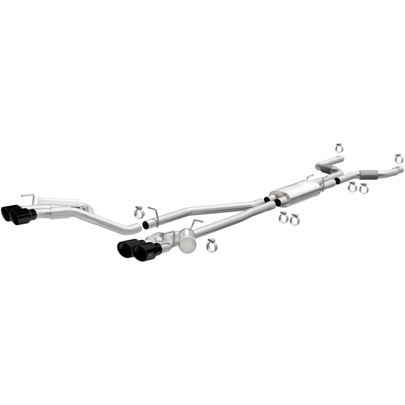 MagnaFlow 20-21 Ford Explorer 3.0L V6 Dual Exit Quad Black Chrome Tip Street Series Cat-Back Exhaust 19515 19515 Photo - Primary