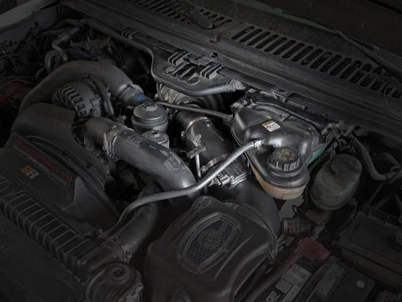 aFe Power MagnumFORCE Torque Booster Tube Ford Diesel Trucks 03-07 V8-6.0L 54-81029 54-81029 Photo - Mounted