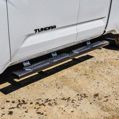 Westin 2022 Toyota Tundra Dbl Cab & Crew Max R5 Nerf Step Bars - Textured Black 28-51335 28-51335 Photo - Mounted