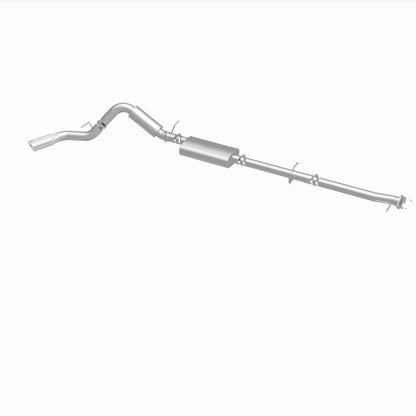 Magnaflow 2022+ GM 2500/3500HD 6.6L Gas Single Passenger Side Rear Exit Cat-Back Exhaust 19524 19524 360 Degree Image Set