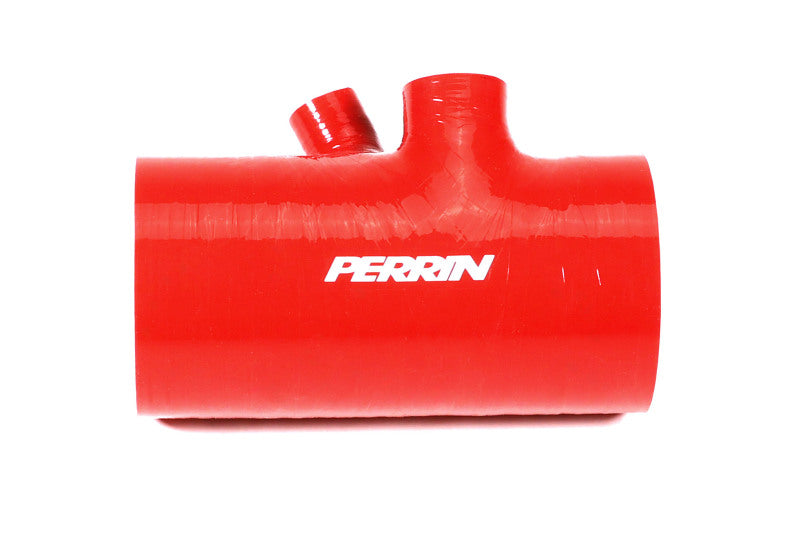 Perrin Performance Perrin 2022+ Subaru WRX Red 3in Turbo Inlet Hose w/ Nozzle (Short) PSP-INT-426RD PSP-INT-426RD User 1