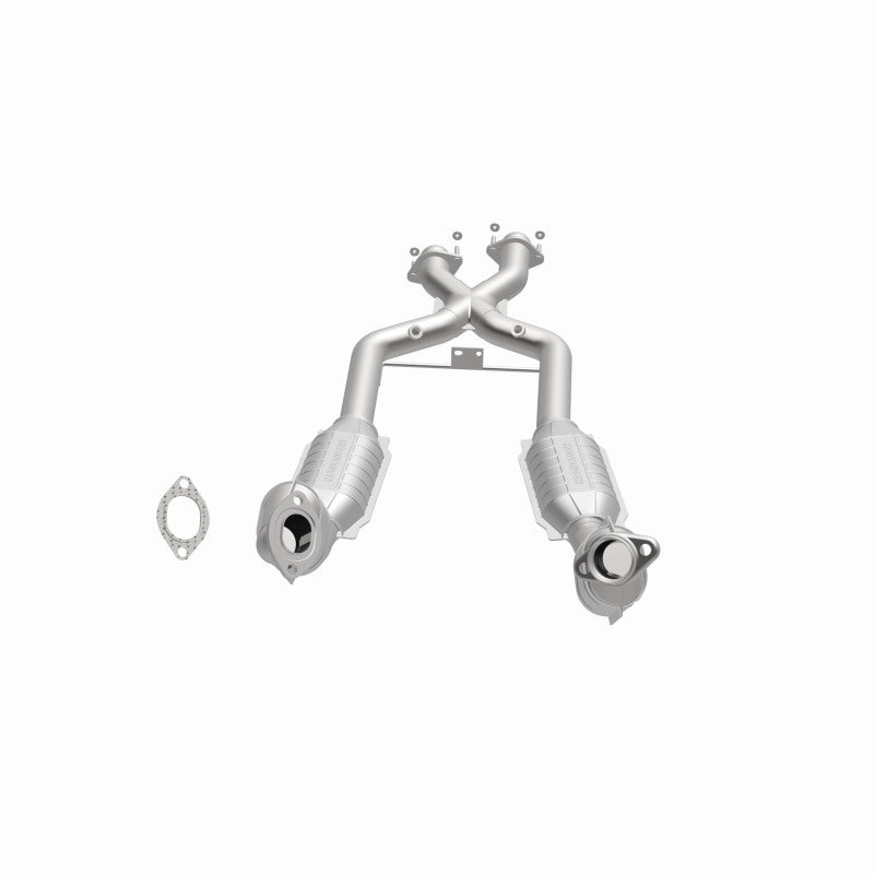 MagnaFlow Ford Mustang HM Grade Federal / EPA Compliant Direct-Fit Catalytic Converter 23163 360 Degree Image Set