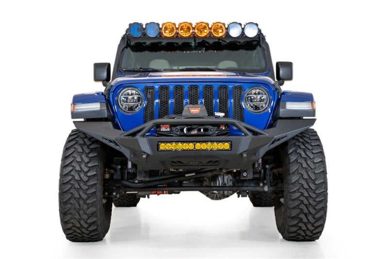Addictive Desert Designs 18-23 Jeep Wrangler JL/JT Stealth Fighter Front Bumper F960292110103 F960292110103 Photo - Mounted