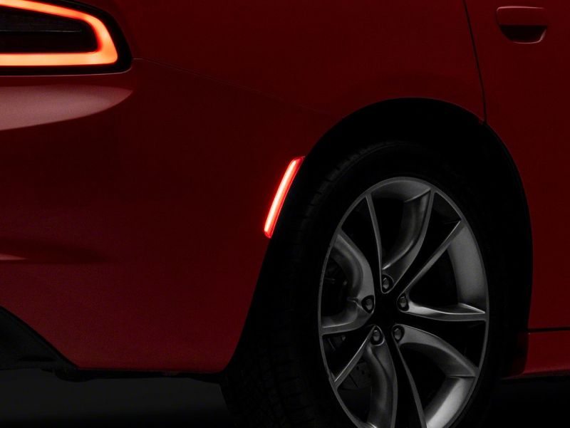 Raxiom 15-23 Dodge Charger Excluding Widebody Axial Series LED Side Marker Lights- Clear CR5948 CR5948 Photo - Close Up