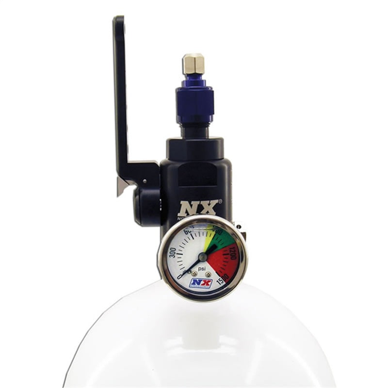 Nitrous Express DF5 System for 15lb Bottle 14 ft 8AN Line Fittings N2O Gauge NHRA Fitting 11500-15 11500-15 Photo - Primary