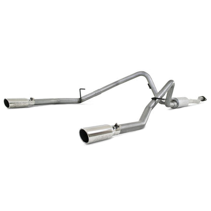 MBRP 11-12 Ford F-150 V6 Ecoboost Alum 2.5in Cat Back Dual Rear Exit S5240AL Photo - Primary