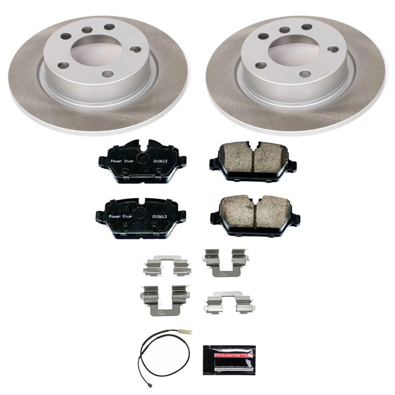 PowerStop Power Stop 13-16 Mini Cooper Paceman Rear Semi-Coated Rotor Kit SC6664 SC6664 Photo - Primary