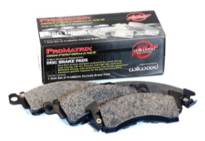 Wilwood Pad Set Promatrix D1352 150-D1352K 150-D1352K User 1