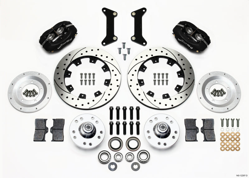 Wilwood FDL Front Kit, 12.19", Drilled, 79-87 GM "G" Body 140-12297-D Photo - Primary