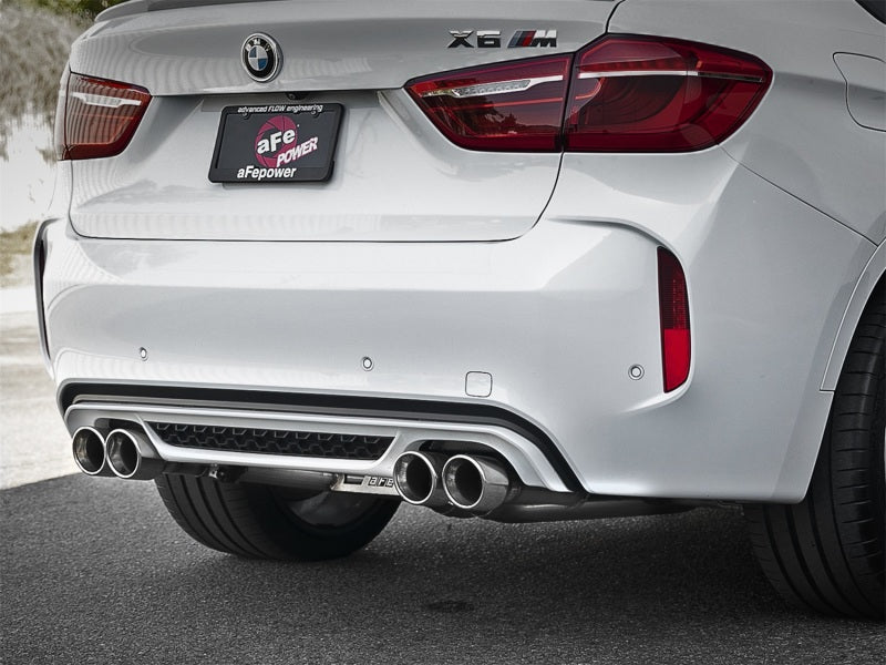 aFe Cat-Back Exhaust System, MACH Force-XP 3-1/2in, 304 Stainless Steel 49-36342-P Photo - Mounted