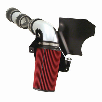 Spectre 99-03 Ford SD V10-6.8L F/I Air Intake Kit - Clear Anodized w/Red Filter 9921 9921 Photo - Primary
