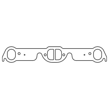 Cometic Exhaust Gasket Din Port Material: MLS Thickness: .030in C5905-030 Photo - Primary