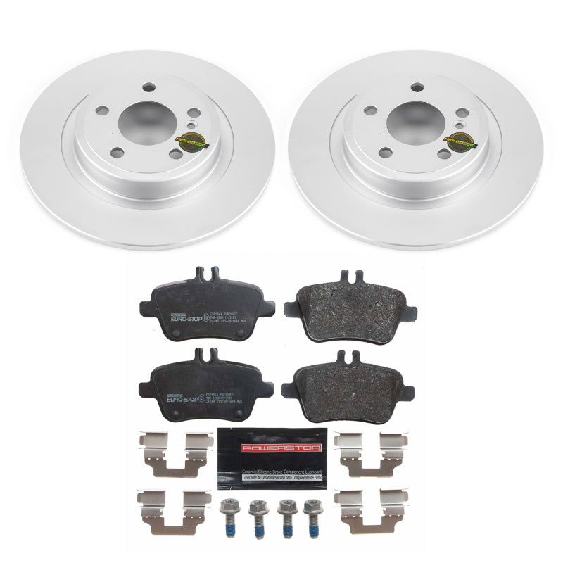 Power Stop 18-19 Mercedes-Benz SLC300 Rear Euro-Stop Brake Kit ESK6894 ESK6894 Photo - Primary
