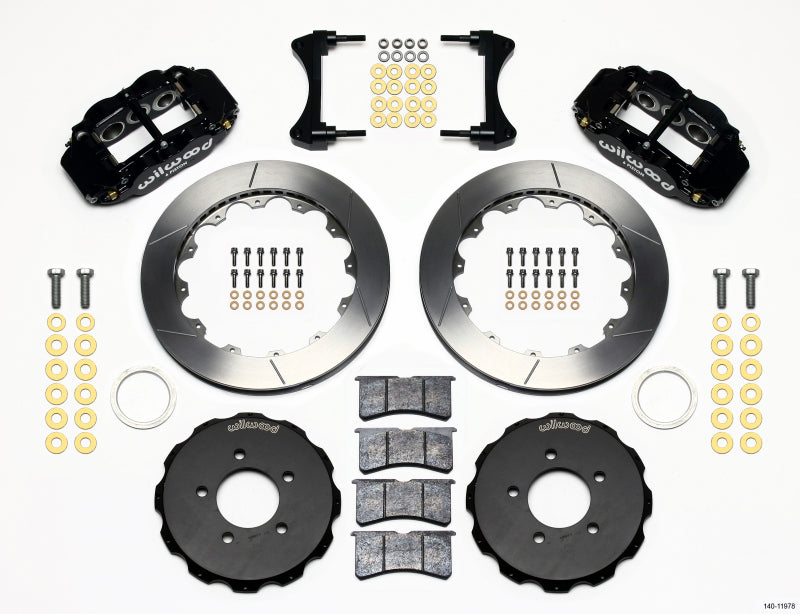 Wilwood Narrow Superlite 6R Front Hat Kit 12.88in 2006-Up Civic / CRZ 140-11978 140-11978 Photo - Primary