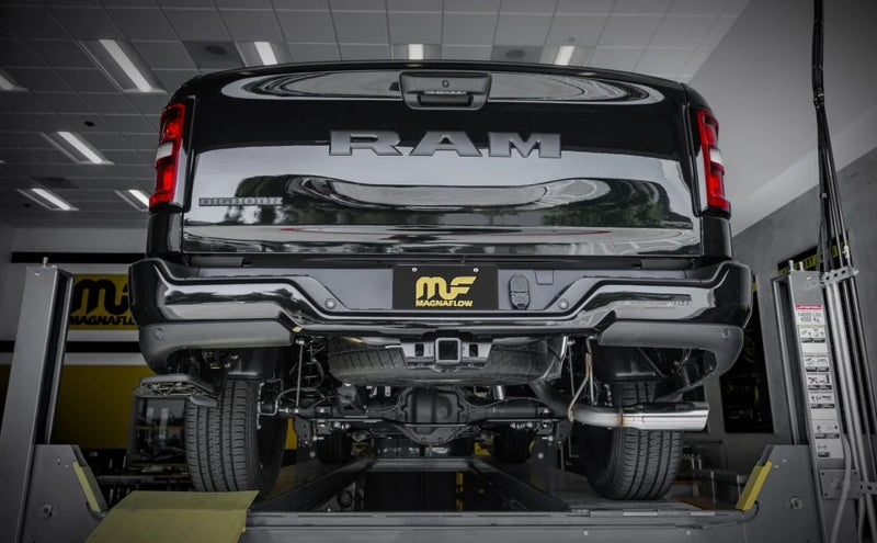 Magnaflow 25+ Ram 1500 V6 3.6L SPEQ Series Stainless Cat-Back Performance Exhaust System 19683 19683 Photo - Mounted