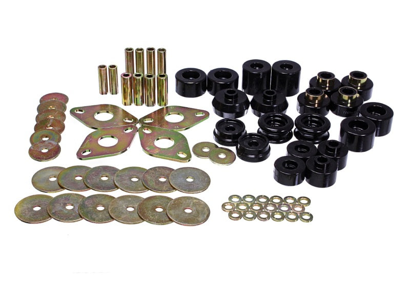 Energy Suspension Body Mount Bushing Set 1996-02 Toyota 4Runner Black 8.4110G Photo - Primary