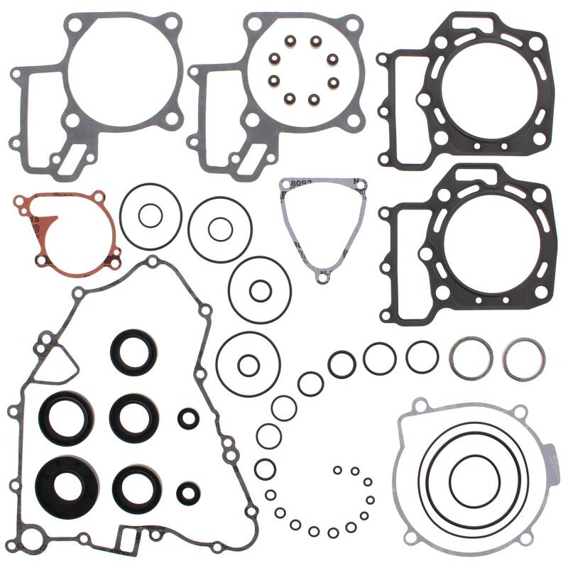 Vertex Pistons Vertex Gaskets 05-11 Kawasaki KVF750 Brute Force Complete Gasket Kit w/ Oil Seals 811881 811881 Photo - Primary