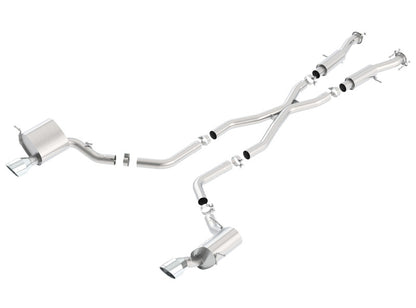 Borla 2015 Jeep Grand Cherokee SRT8 ATAK Dual Round Rolled Exit Catback Exhaust 140633 140633 Photo - Primary