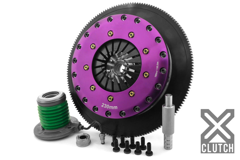 XCLUTCH XCL Clutch - 9in Twin Solid Organic Drivetrain Clutch Kits - Multi main image