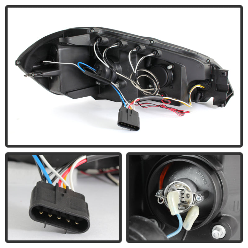 Spyder Chevy Impala 06-13 Projector Headlights LED Halo LED Blk Smke PRO-YD-CHIP06-HL-BSM 5078308 5078308 User 1