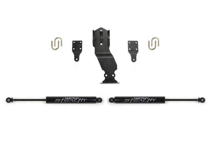 Fabtech 17-20 Ford Superduty 4WD Stealth Dual Steering Stabilizer Kit FTS22302 FTS22302 Photo - Primary