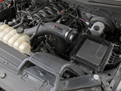 aFe Super Stock Induction System Pro Dry S Media 15-20 Ford F-150 V8-5.0L 55-10011D 55-10011D Photo - Mounted