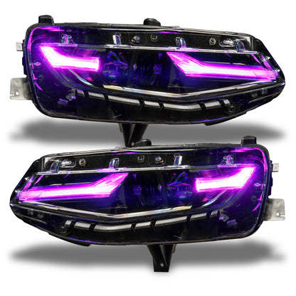 ORACLE Lighting Oracle 19-21 Chevy Camaro LS/LT RGB+A Headlight DRL Upgrade Kit - ColorSHIFT w/ Simple Controller 1418-504 1418-504 Photo - Unmounted