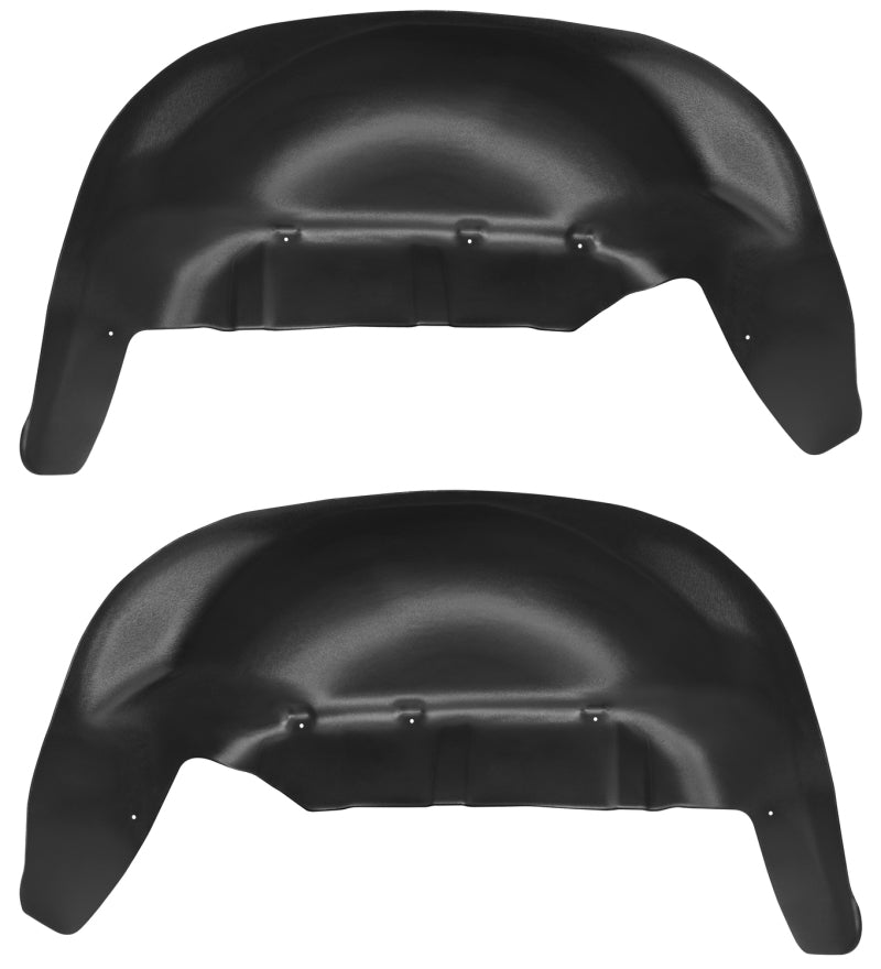 Husky Liners 2019+ Chevrolet Silverado 1500 Black Rear Wheel Well Guards 79061 79061 Photo - Primary