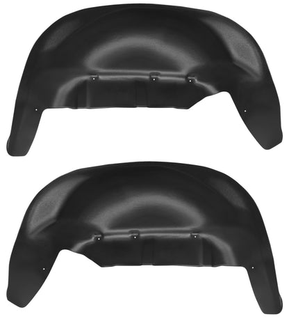 Husky Liners 2019+ Chevrolet Silverado 1500 Black Rear Wheel Well Guards 79061 79061 Photo - Primary