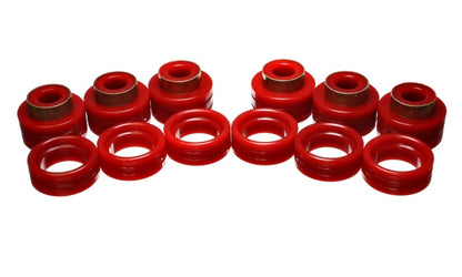 Energy Suspension Body Mount Set Red Dodge Ram 2500 All 1994-2002 5.4107R Photo - Primary