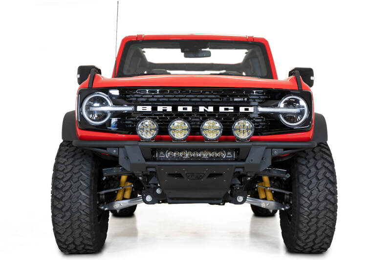 Addictive Desert Designs 21-22 Ford Bronco Pro Bolt-On Front Bumper F238100010103 F238100010103 Photo - Mounted