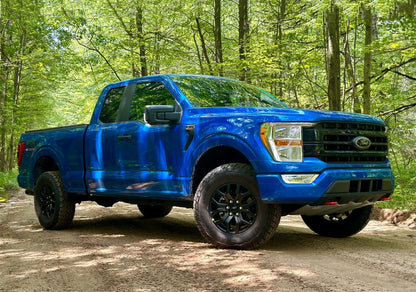 Ford Racing 2021+ F-150 18in Matte Black Wheel Kit M-1007K-1875MB M-1007K-1875MB Photo - Mounted