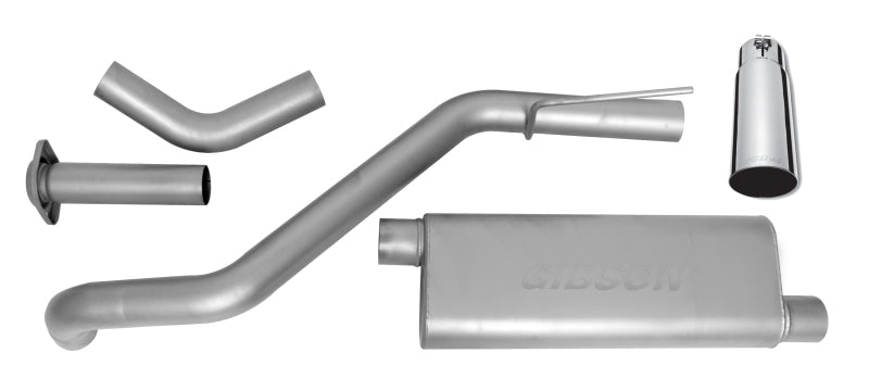 Gibson 05-07 Jeep Grand Cherokee Laredo 4.7L 3in Cat-Back Single Exhaust - Stainless 617404 617404 Photo - Primary