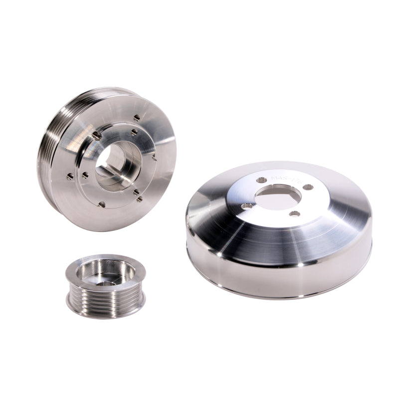 BBK Performance 97-04 Ford 4.6L/5.4L F-Series/Exped 3 PC Underdrive Pulleys 15550 Photo - Unmounted