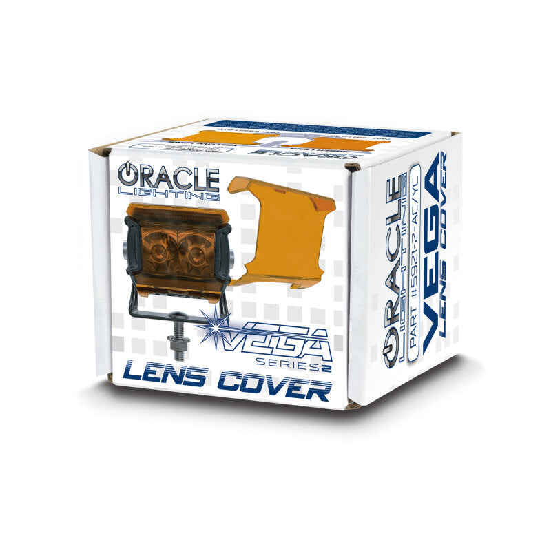 ORACLE Lighting Oracle VEGA Series 2 Amber Lens Covers (Snap Fit) 5921-2-AC 5921-2-AC Photo - in package
