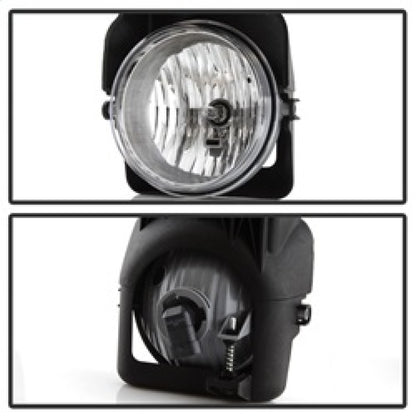 Spyder GMC Sierra 1500/2500 03-06/Sierra 1500HD/2500HD 03-06 OEM Fog Lightswo/switch Clear FL-GS03-C 5020857 5020857 Photo - Unmounted