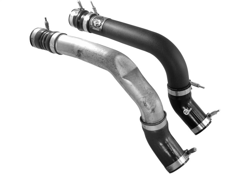 aFe BladeRunner 3in Intercooler Tube Hot Side RAM Diesel Trucks 13-16 L6-6 46-20138-B Photo - Unmounted